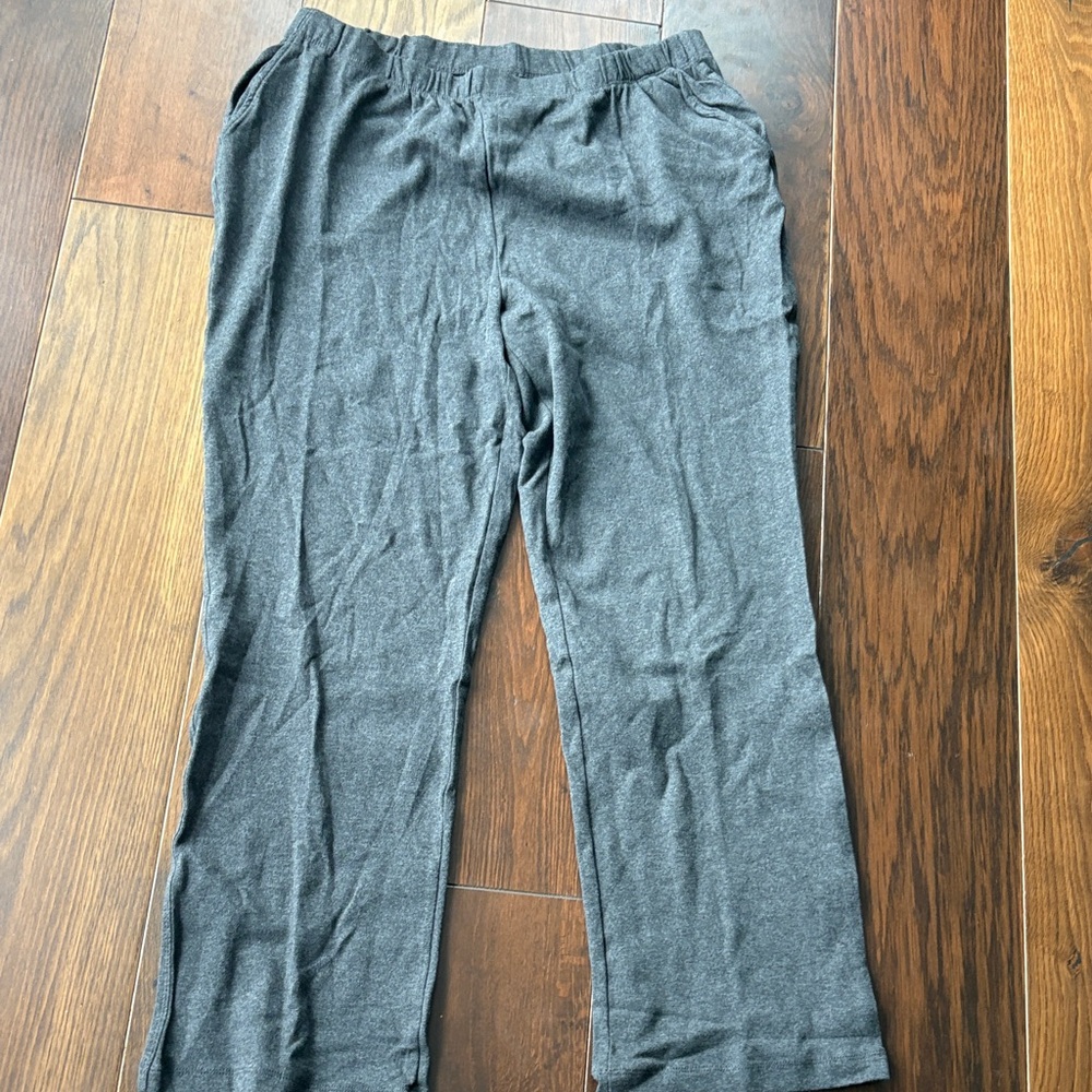 Lands' End Charcoal Knit PulloverPants